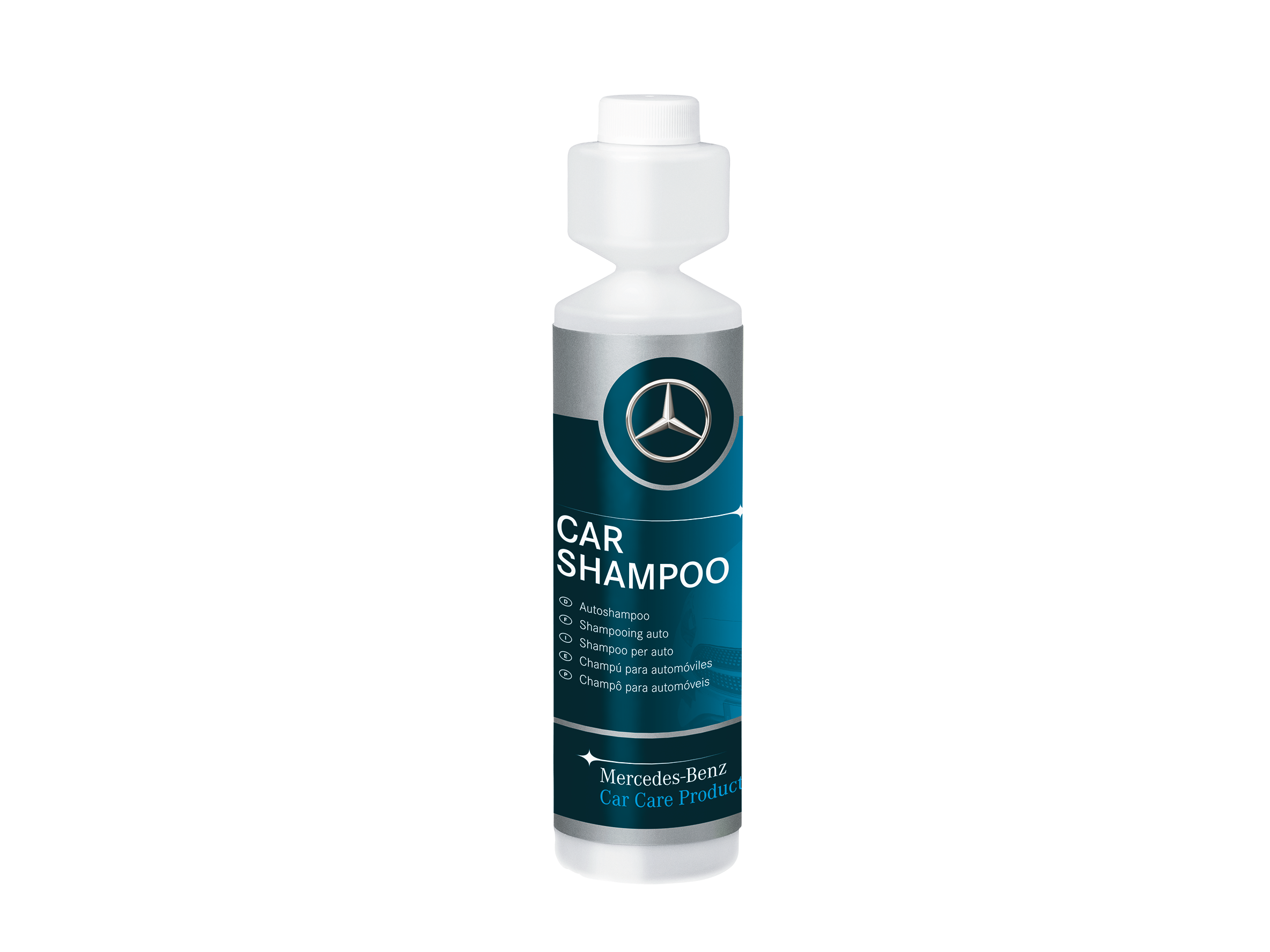 Autošampon Mercedes-Benz.