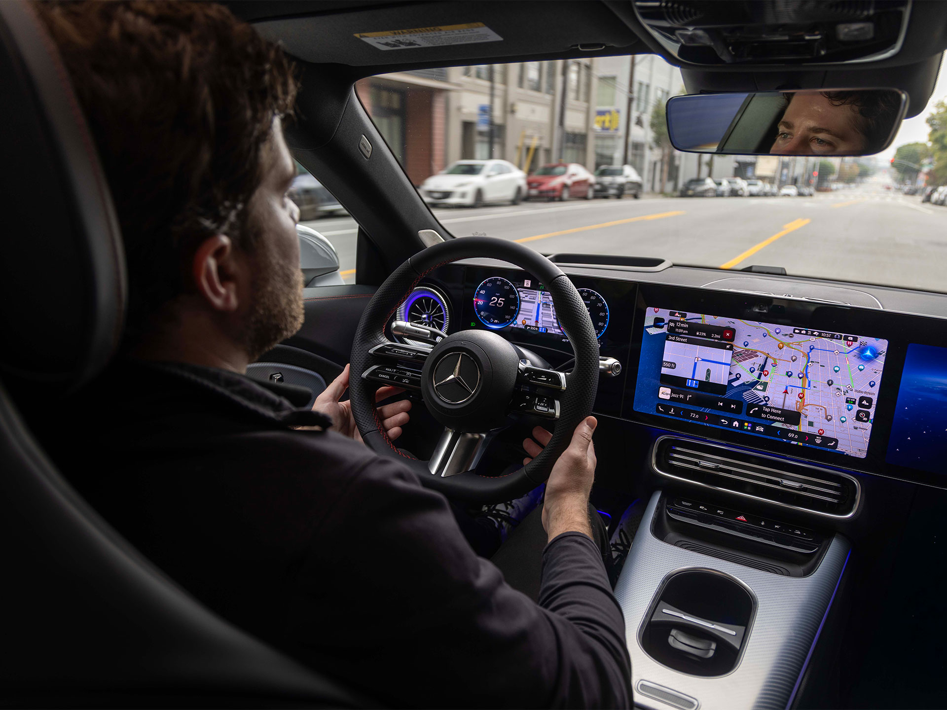 MB.DRIVE | Automatizovaná jízda a asistenční systémy | Mercedes-Benz Kokpit vozidla Mercedes-Benz.