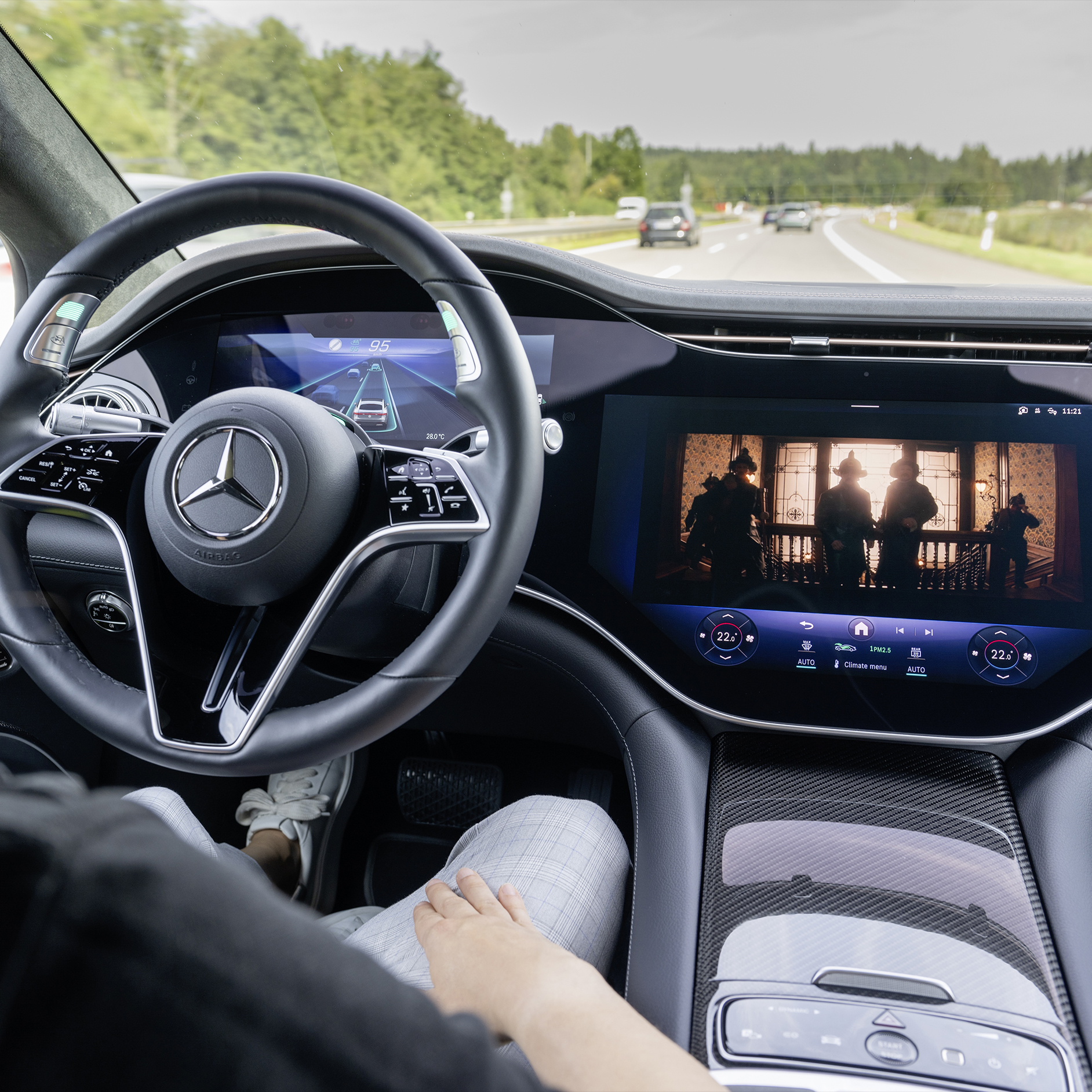 MB.DRIVE | Automatizovaná jízda a asistenční systémy | Mercedes-Benz Kokpit vozidla Mercedes-Benz.
