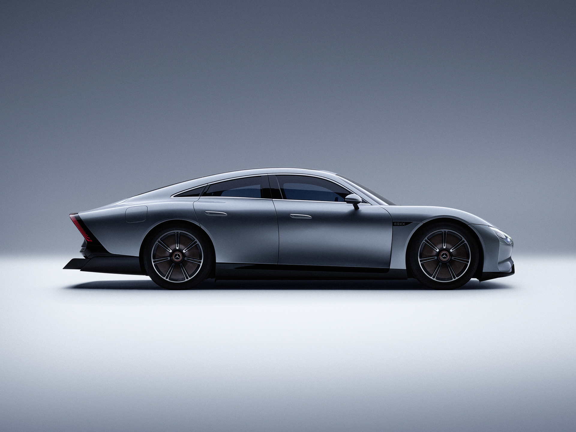 Future Vision | Mercedes-Benz Pohled z boku na koncepční vozidlo Mercedes-Benz.