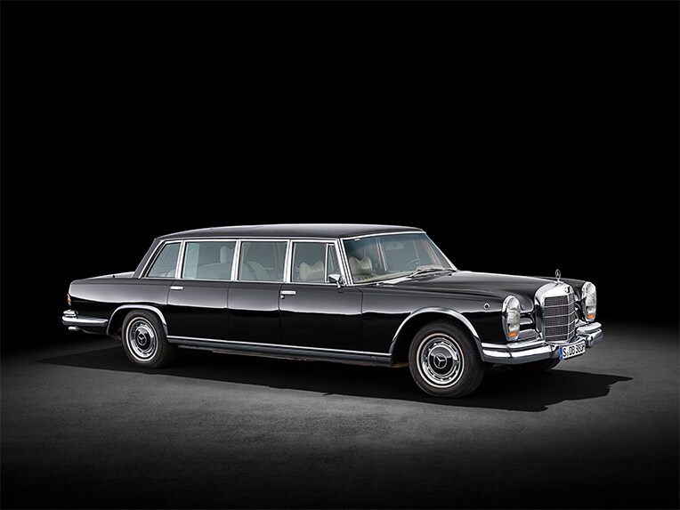 Mercedes-Benz 600 Pullman Landaulet.