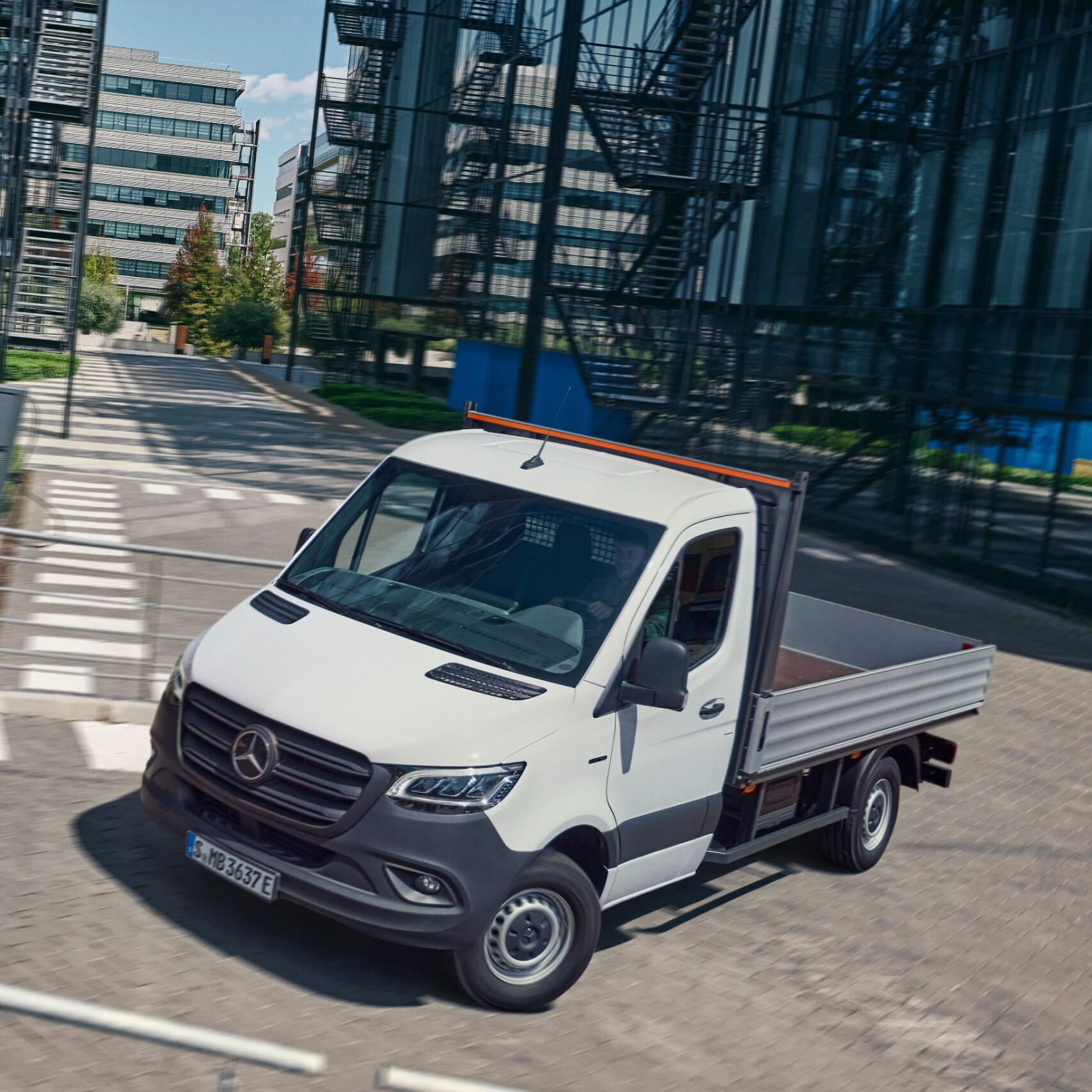 Podvozek Mercedes-Benz eSprinter.