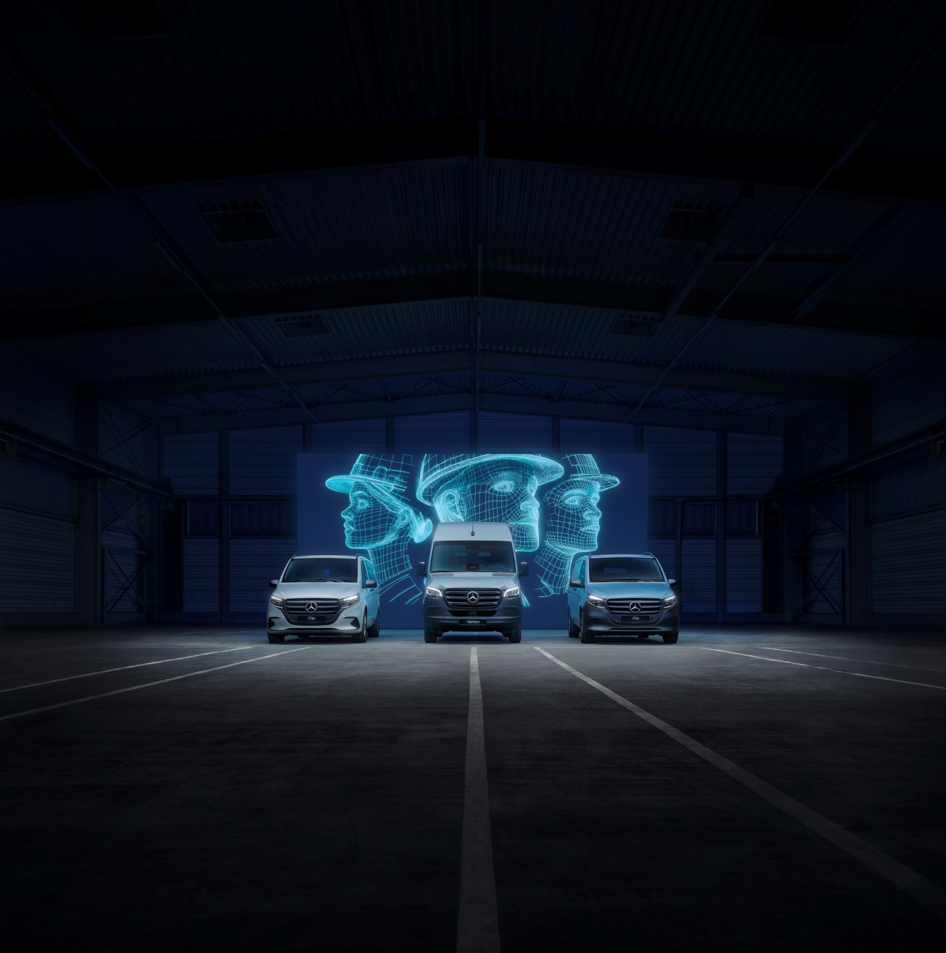 Trvalá udržitelnost | Skříňová dodávka eVito | Mercedes-Benz Skříňová dodávka Mercedes-Benz eVito se nabíjí na nabíjecí stanici.