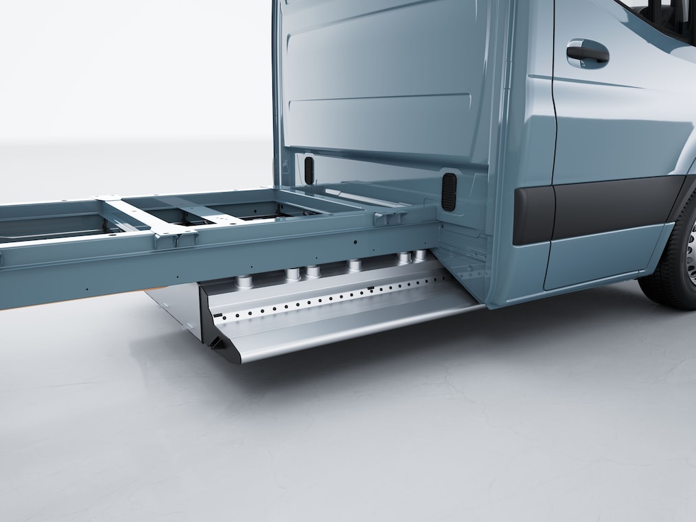 Vysokonapěťový akumulátor podvozku Mercedes-Benz eSprinter.