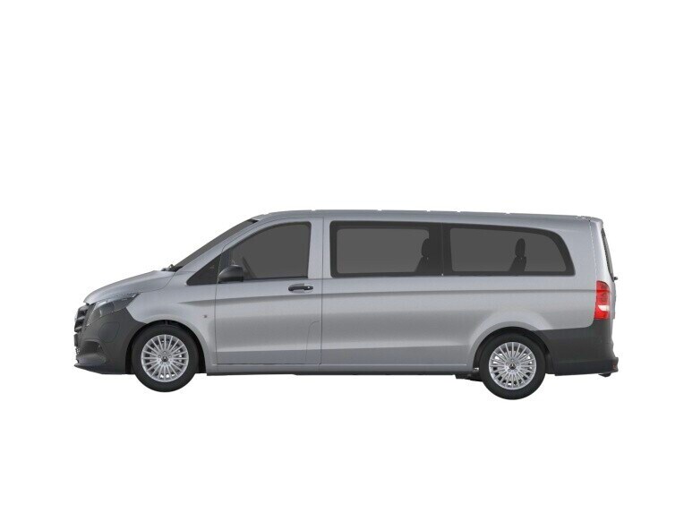 eVito Tourer s extra dlouhou délkou vozidla 5,37 m.