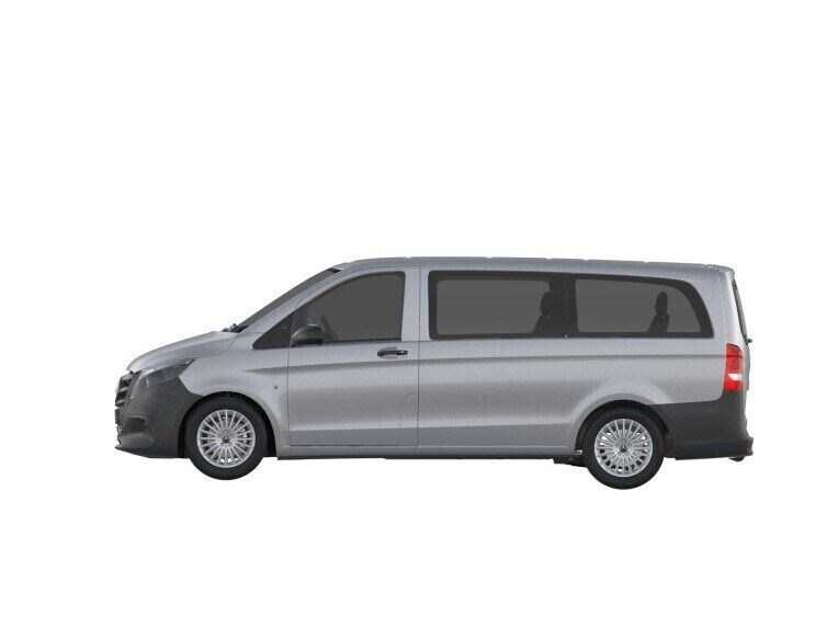 eVito Tourer s dlouhou délkou vozidla 5,14 m.