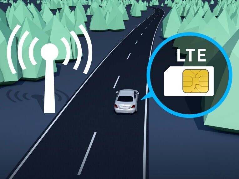 Komunikační modul (LTE) vytváří díky pevně zabudované eSIM kartě technický předpoklad pro využívání digitálních doplňků.