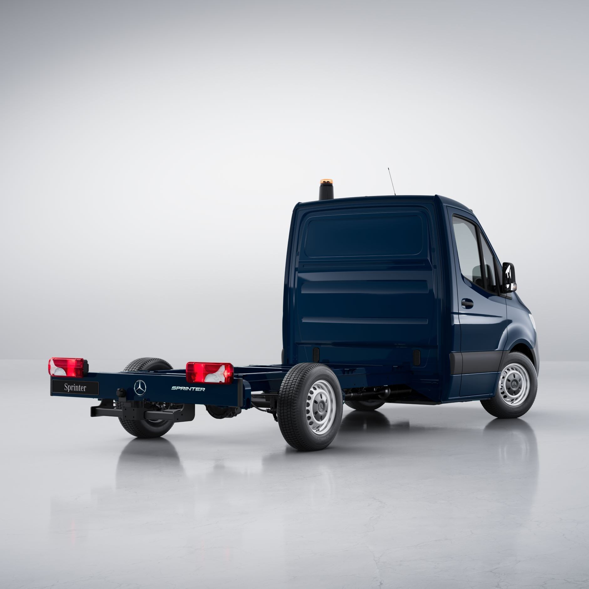 Podvozek Mercedes-Benz Sprinter.