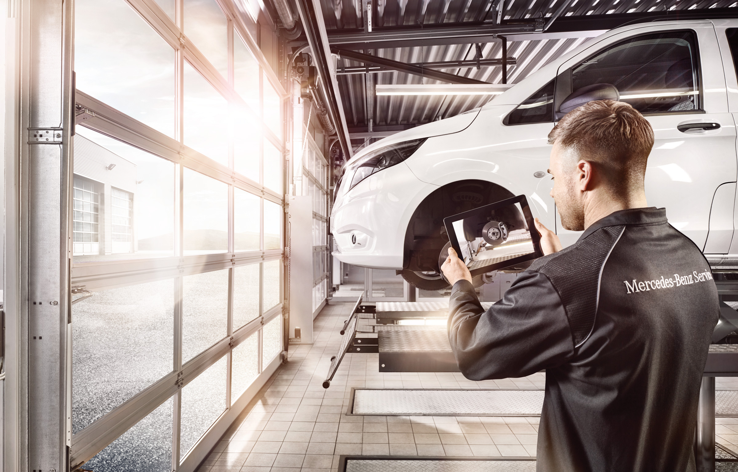 Digitální dokumentace vozidla | Dodávková vozidla Mercedes-Benz Digitální dokumentace vozidla