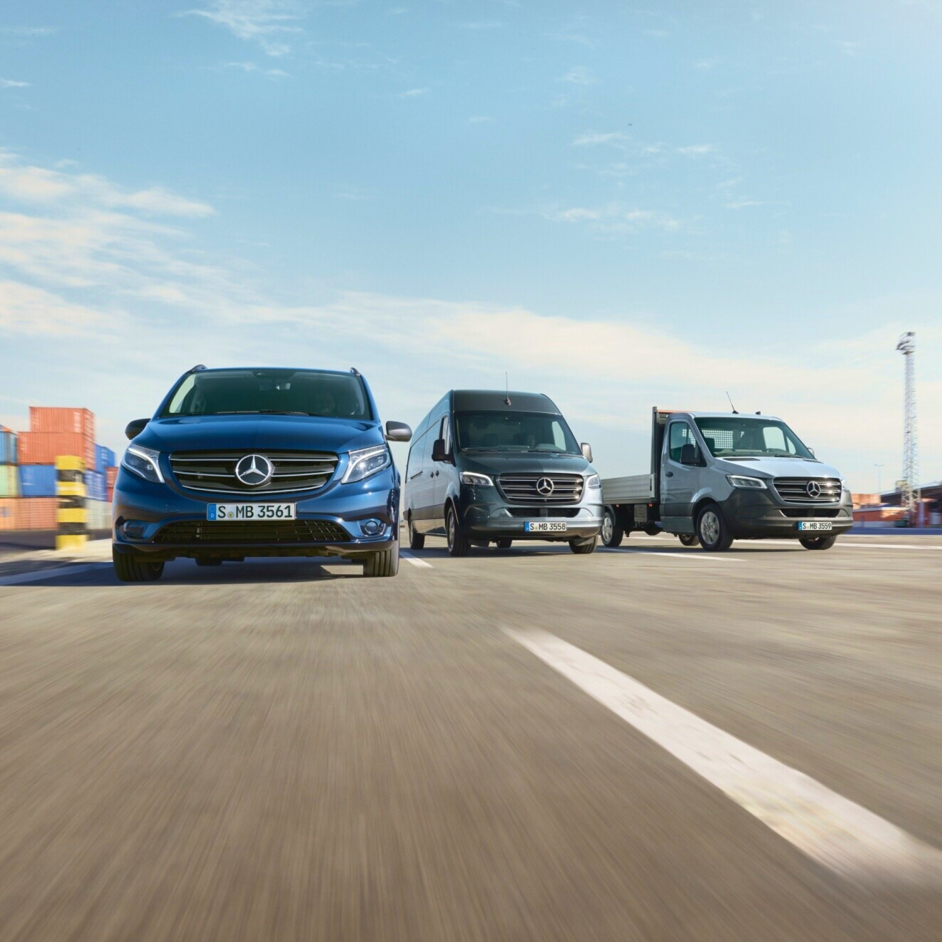 Řízení vozového parku | Digitální doplňky | Mercedes-Benz Vozový park dodávkových vozidel Mercedes-Benz.