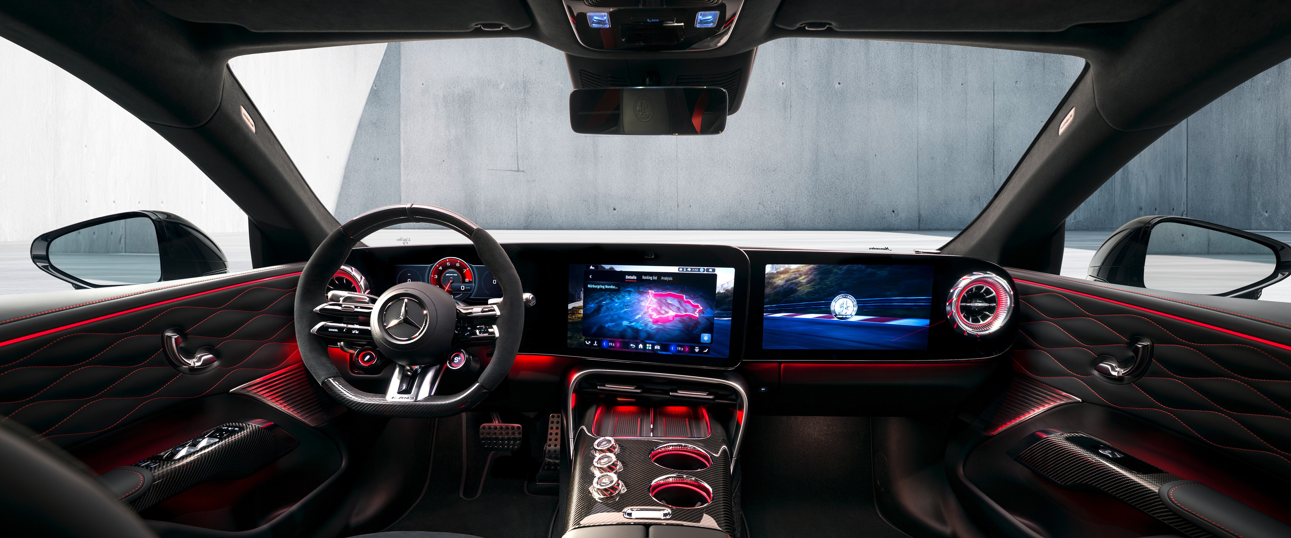 Zcela nové vozidlo Mercedes-AMG GT čtyřdveřové kupé od Mercedes-AMG.