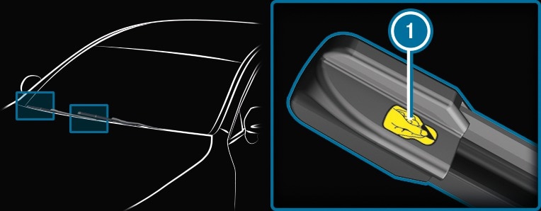 Stěrače a ostřikovače - Výměna stírátek stěračů čelního okna